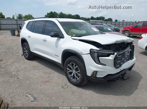 1GKENPKS2RJ181855 2024 GMC ACADIA Белый Передняя правая четверть