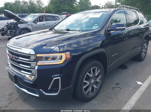 1GKKNRLSXMZ202300 2021 GMC ACADIA Черный Передняя левая четверть