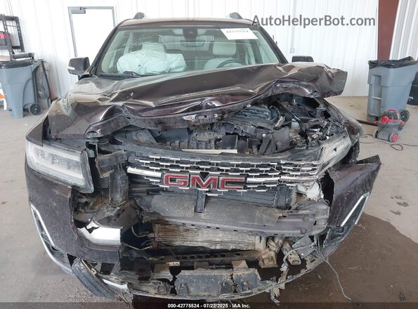 1GKKNXLS5MZ104490 2021 GMC ACADIA Red Widok zestawu wskaźników