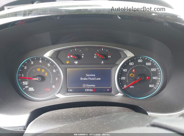 1GNEVGKW2MJ232320 2021 CHEVROLET TRAVERSE Серый Вид задних сидений
