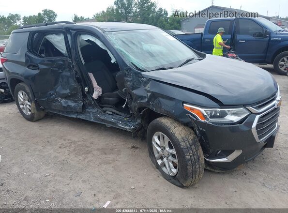 1GNEVGKW2MJ232320 2021 CHEVROLET TRAVERSE Серый Панорамный вид салона 360°