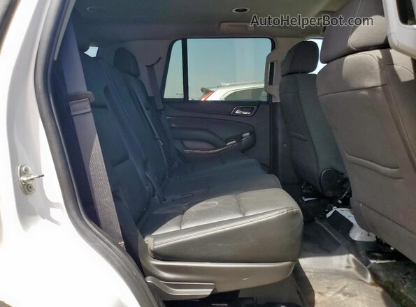 1GNLCDEC9LR265375 2020 CHEVROLET TAHOE Белый Вид задней части салона