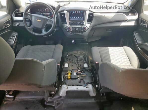 1GNLCDEC9LR265375 2020 CHEVROLET TAHOE Белый Вид панели приборов