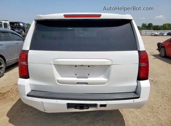 1GNLCDEC9LR265375 2020 CHEVROLET TAHOE Белый Вид сзади