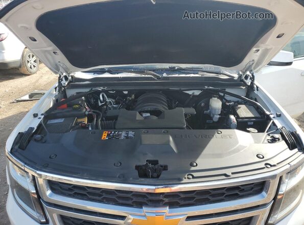 1GNSCBKC4LR292052 2020 CHEVROLET TAHOE White უკანა სალონის ხედი