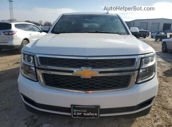 1GNSCBKC4LR292052 2020 CHEVROLET TAHOE White წინა ხედი