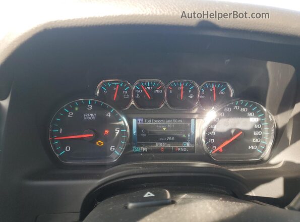 1GNSCBKC4LR292052 2020 CHEVROLET TAHOE White ხელსაწყოთა პანელის ხედი