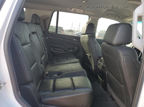 1GNSCBKC4LR292052 2020 CHEVROLET TAHOE White უკანა სავარძლების ხედი