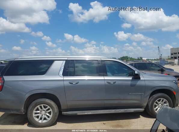 1GNSKCKD8MR409182 2021 CHEVROLET SUBURBAN Gray უკანა სალონის ხედი
