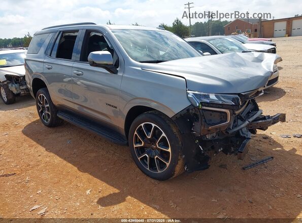 1GNSKRKD2PR335202 2023 CHEVROLET TAHOE Silver წინა მარჯვენა