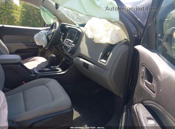 1GTH5BEAXL1206832 2020 GMC CANYON Черный Вид салона спереди