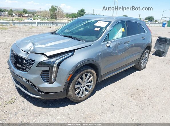 1GYFZDR42PF217886 2023 CADILLAC XT4 Gray წინა მარცხენა ხედი სამი მეოთხედიდან