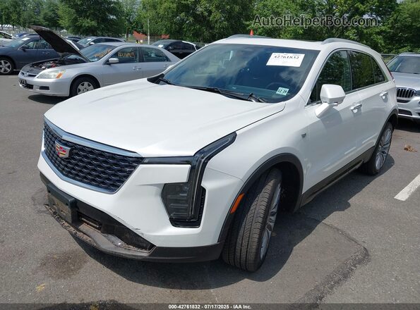 1GYFZDR44SF115417 2025 CADILLAC XT4 Белый Передняя левая четверть