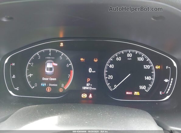 1HGCV1F13MA008955 2021 HONDA ACCORD White Вид задніх сидінь