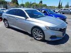 2021 Honda Accord Lx Silver vin: 1HGCV1F14MA000170