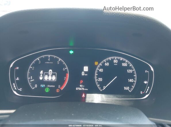 1HGCV1F34MA109973 2021 HONDA ACCORD Black Widok tylnych siedzeń