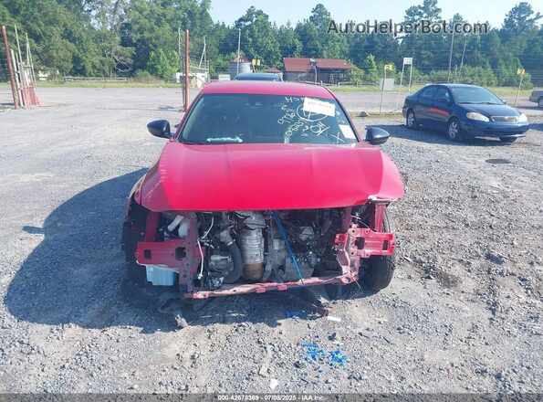 1HGCV1F3XMA082374 2021 HONDA ACCORD Red Vista del cuadro de instrumentos