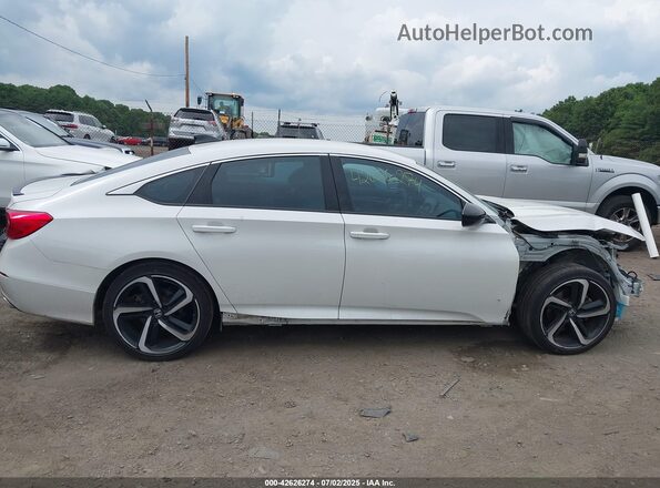 1HGCV1F44MA041456 2021 HONDA ACCORD White Панорамний вид салону 360°