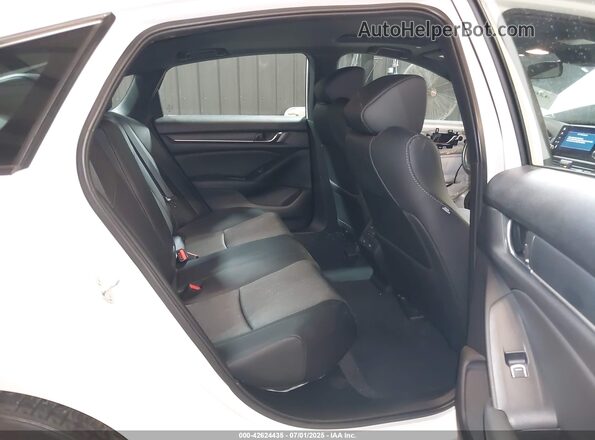 1HGCV2F30MA005065 2021 HONDA ACCORD White VIN კოდის სტიკერის ხედი