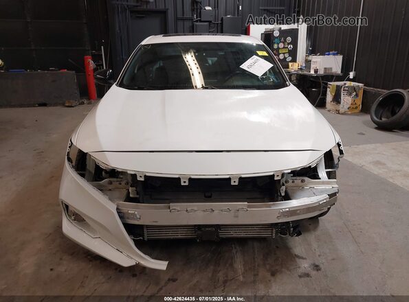 1HGCV2F30MA005065 2021 HONDA ACCORD White უკანა სალონის ხედი