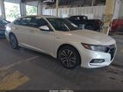 2019 Honda Accord Hybrid Touring White vin: 1HGCV3F96KA021293
