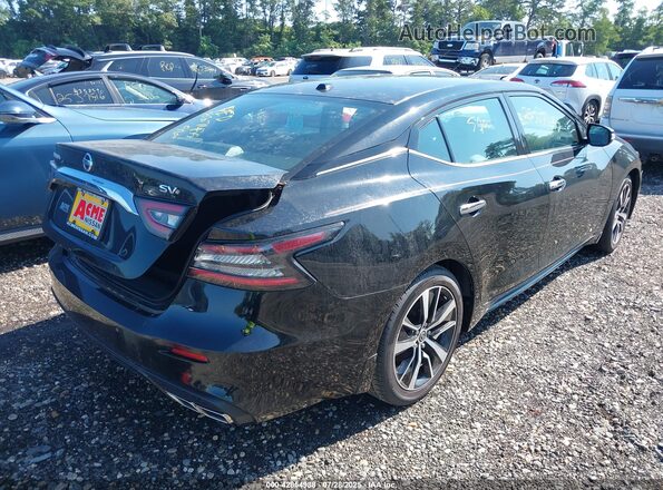 1N4AA6CV0MC513089 2021 NISSAN MAXIMA Черный Задняя правая четверть