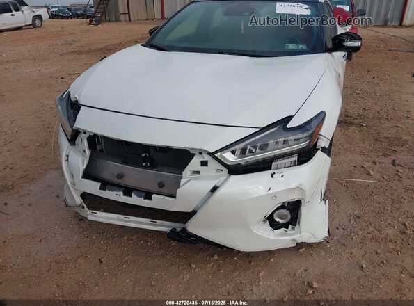 1N4AA6FV9LC367138 2020 NISSAN MAXIMA PLATINUM White Widok z przodu