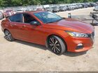 2022 Nissan Altima Sr Vc-turbo Fwd Orange vin: 1N4AL4CV4NN363315