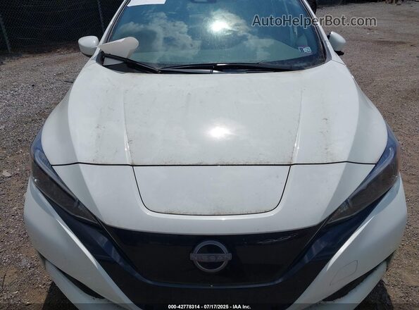 1N4AZ1BVXPC553701 2023 NISSAN LEAF White Widok z tyłu