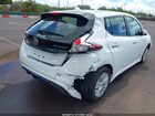 2019 Nissan Leaf S White vin: 1N4AZ1CP4KC315125