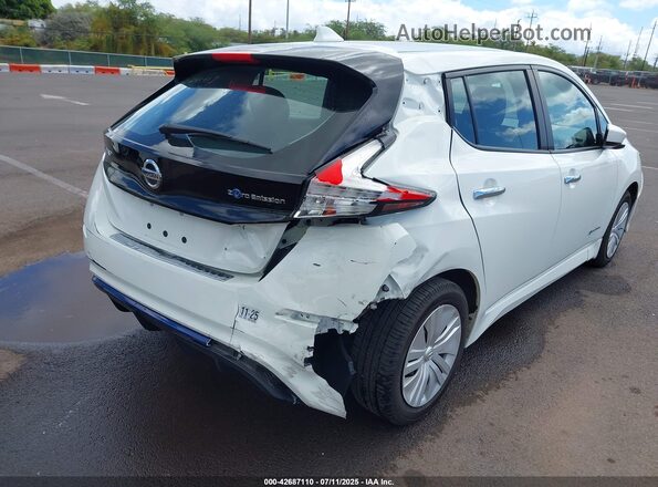 1N4AZ1CP4KC315125 2019 NISSAN LEAF White Front view