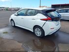 2019 Nissan Leaf S White vin: 1N4AZ1CP4KC315125