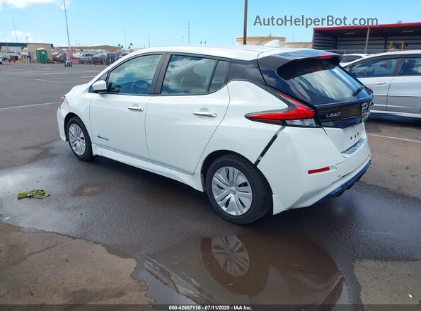 1N4AZ1CP4KC315125 2019 NISSAN LEAF White Rear left