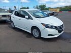 2019 Nissan Leaf S White vin: 1N4AZ1CP4KC315125
