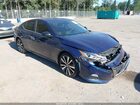 2021 Nissan Altima Sr Fwd Blue vin: 1N4BL4CV3MN332415