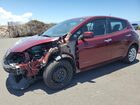 2017 Nissan Leaf S Maroon vin: 1N4BZ0CP4HC311907