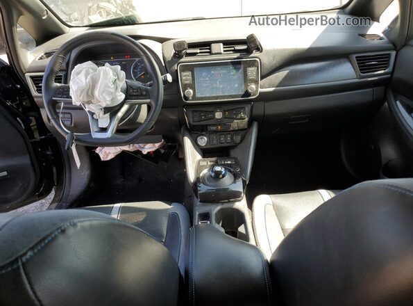 1N4BZ1DP0LC304353 2020 NISSAN LEAF Black Vista del salpicadero