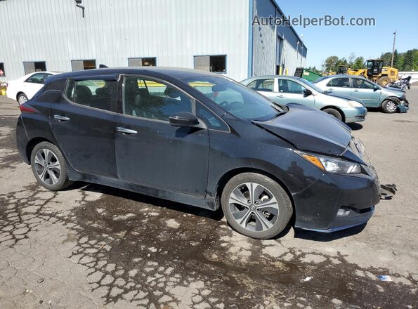 1N4BZ1DP0LC304353 2020 NISSAN LEAF Black Delantero derecho