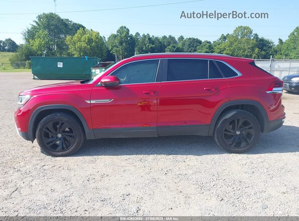 1V2EE2CA9LC216129 2020 VOLKSWAGEN ATLAS Красный Панорамный вид салона 360°