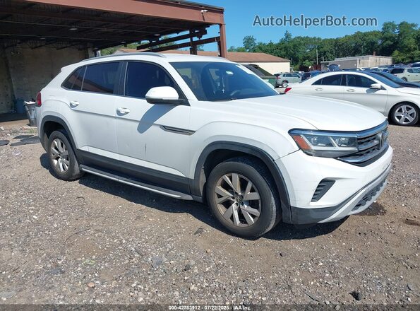 1V2GC2CA6LC203322 2020 VOLKSWAGEN ATLAS White Przód prawy