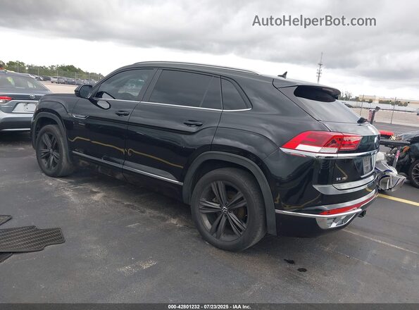 1V2PE2CA7MC232145 2021 VOLKSWAGEN ATLAS Черный Задняя левая четверть