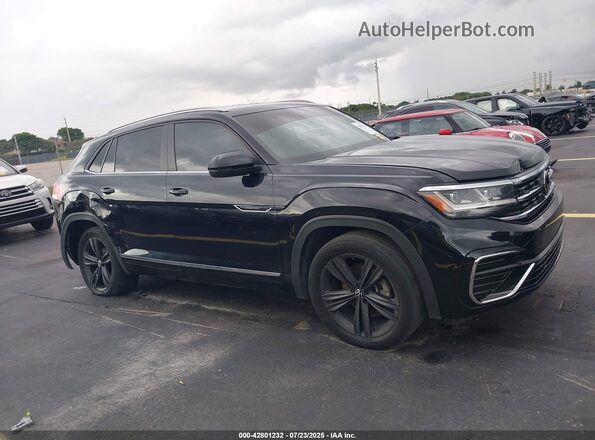 1V2PE2CA7MC232145 2021 VOLKSWAGEN ATLAS Черный Вид задней части салона