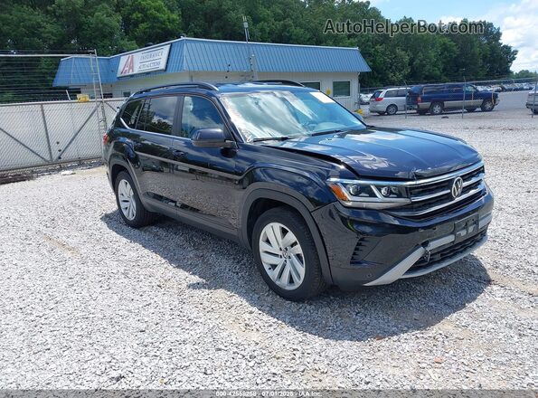 1V2WR2CA4MC596300 2021 VOLKSWAGEN ATLAS Black Delantero derecho