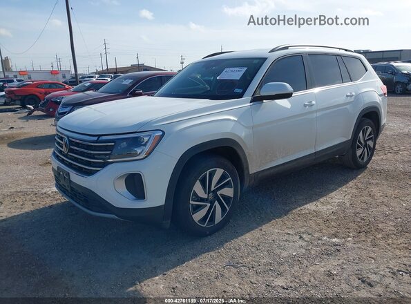 1V2WR2CA9RC561033 2024 VOLKSWAGEN ATLAS Белый Передняя левая четверть