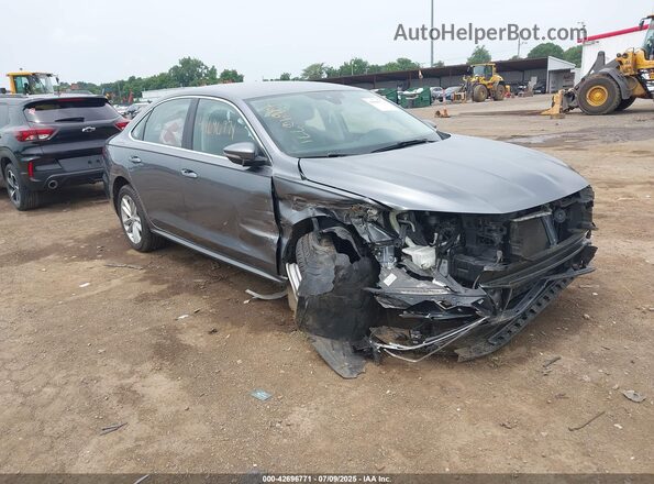1VWSA7A37LC015778 2020 VOLKSWAGEN PASSAT Серый Передняя правая четверть