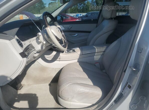 WDDUG8FB3GA210087 2016 MERCEDES-BENZ S-CLASS Серебряный Вид панели приборов
