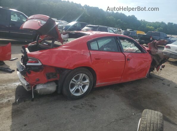 2C3CDXBG0PH579666 2023 DODGE CHARGER Красный Задняя правая четверть