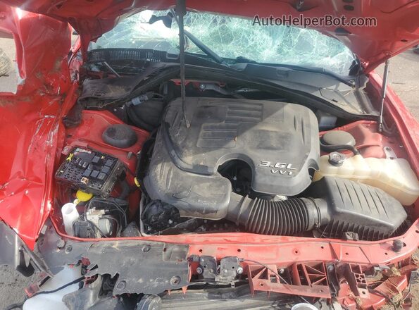 2C3CDXBG0PH579666 2023 DODGE CHARGER Красный Вид задней части салона