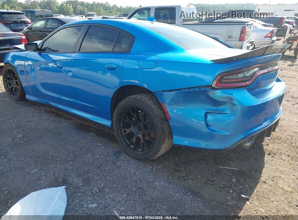 2C3CDXCT3PH703313 2023 DODGE CHARGER Синий Задняя левая четверть