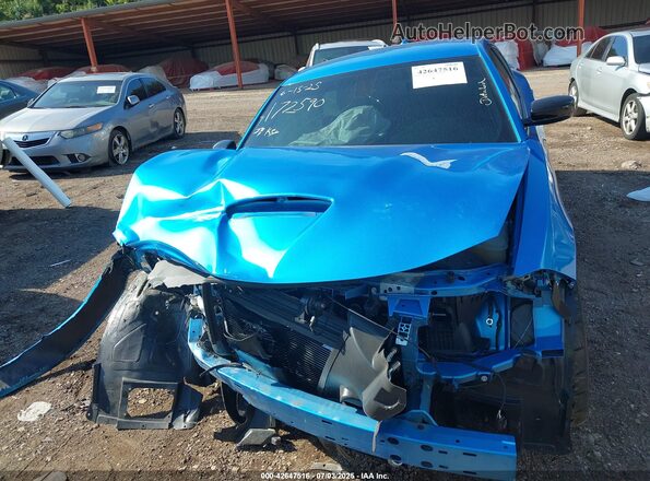 2C3CDXCT3PH703313 2023 DODGE CHARGER Синий Вид щитка приборов